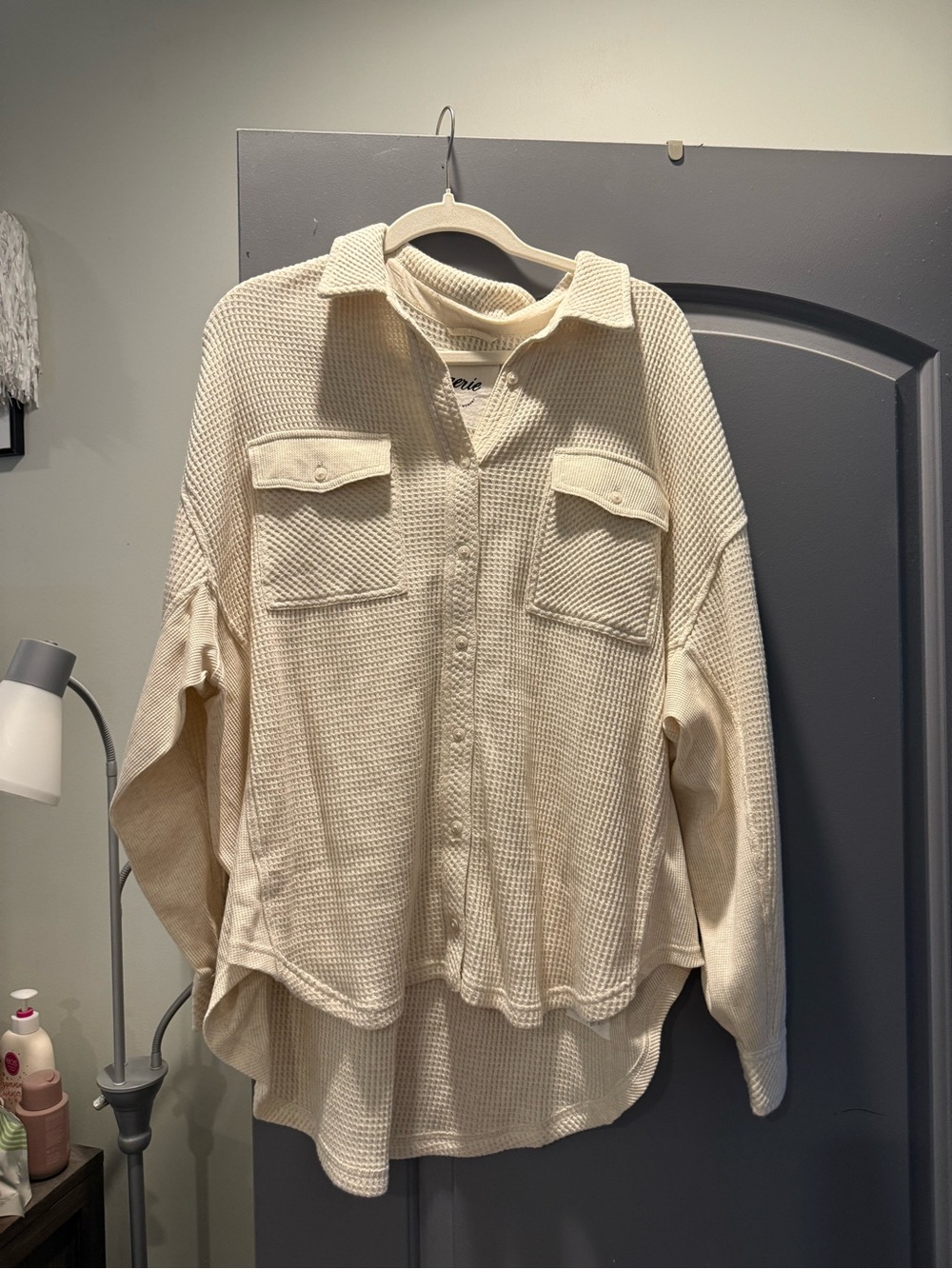 Aerie waffle Shacket
